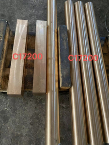 C17200 Beryllium Copper Alloy 25 Plate 2m Length Used In Chemical Industries